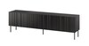 TV-alus Cama Meble ISLA, 200 x 40 x 60 cm, matt must