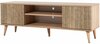 TV-laud Kalune Design Truva 728, 140 x 40 x 50 cm, beež/tamm