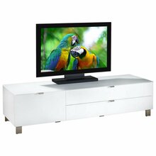 TV-laud Forte Poole, 52.5 x 165 x 41.1 cm, valge