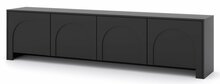 TV-alus Wipmeb Arco, 35 x 204 x 51 cm, must