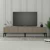 TV-alus Asir Lentyna, Lyon 42 - Atlas, 180 x 42 x 35 cm, must