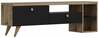 TV-laud Kalune Design Parion, 150 x 35 x 47 cm, pruun/valge
