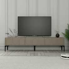 TV-alus Asir Lentyna, Lyon 42 - Atlas, 180 x 42 x 35 cm, must