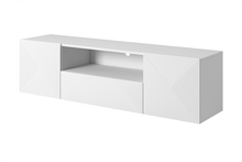TV-alus Bogart Asha, valge matt, 167 cm