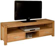 TV-laud Home4you Chicago, 140 x 40 x 45 cm, tammespoon, naturaalne
