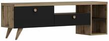 TV-laud Kalune Design Parion, 150 x 35 x 47 cm, pruun/valge