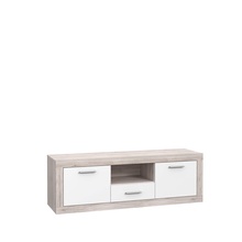 TV-laud Forte BCCT134-T19, 41 x 147.7 x 49.8 cm, pruun/valge