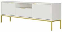 TV-alus Kocot Kids Austin, 175 x 33 x 56.4 cm, kuldne/valge