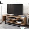 TV laud Kalune Design Asal, 120 cm, pruun/must
