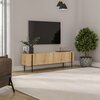 TV-alus Kalune Design Herman, 160 x 45.6 x 31.4 cm, safiir tamme