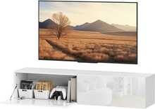 Seinale kinnitatav TV-kapp Homcom, 140 x 33 x 29,8 cm, valge