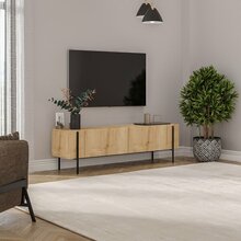 TV-alus Kalune Design Herman, 160 x 45.6 x 31.4 cm, safiir tamme