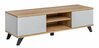 TV-laud ASM Bogota, 160 x 45 x 45 cm, tamm/valge