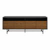 TV-laud Dorel Home Reznor, must/tamm, kuni 70 tolli