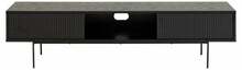 TV-alus Actona Angus, 180 x 44,5 cm, must