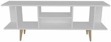 TV-alus Kalune Design Akya, 35 x 160 x 38.6 cm, valge