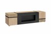 TV-kapp ASM Cross Cross, 150 x 50 x 50 cm, tamm, pruun/must