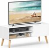 TV-alus Vasagle, 120 x 40 x 49 cm, valge