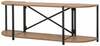 TV-alus Asir, 138 x 47 x 35 cm, pruun/must
