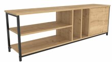 TV-alus Kalune Design Oneida, 140 x 35.3 x 50.8 cm, tamm/must