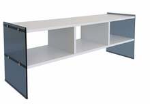 TV-laud Kalune Design TV401, 120 x 35 x 45 cm, valge