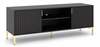 TV-laud Wipmeb Flinn, 40 x 140 x 50 cm, must