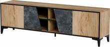 TV-alus Cama Meble OVO, 180 x 38 x 53 cm, tamm/betoon