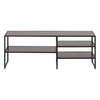 Telerilaud Home4you Seaford, 120 x 33 x 46 cm, must