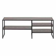 Telerilaud Home4you Seaford, 120 x 33 x 46 cm, must