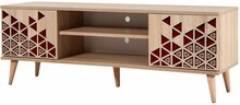 TV-laud Kalune Design Truva 122, 40 x 140 x 50 cm, tamme värv