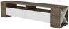 TV-alus Kalune Design Sosruko, 155 x 35 x 35 cm, pruun/valge