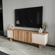 Raamaturiiul Kalune Design Diana, 180 x 50 x 33 cm, beež