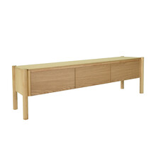 TV-alus Home4you Gardenia, 183 x 43 x 50,5 cm, pruun, tamm