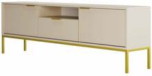 TV-alus Kocot Kids Austin, 175 x 33 x 56.4 cm, kuldne/beež