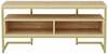 TV-alus Kalune Design Merrion, 110 x 35 x 49,9 cm, pruun/kuldne