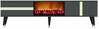 TV-alus Kalune Design Vania, 150 x 29.6 x 50 cm, antratsiit/kuld