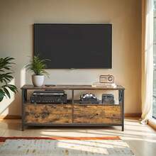 TV-kapp Vasagle LTV300B01, 120 x 40 x 50 cm, pruun-must