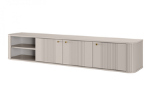 TV-alus Bogart Vesper 187 RD, beež, MDF, kuldsed kinnitused