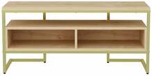 TV-alus Kalune Design Merrion, 110 x 35 x 49,9 cm, pruun/kuldne