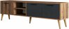 TV-alus Kalune Design Exxen 1581, 180 x 53 x 35 cm, antratsiit/pähkel