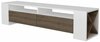 TV-alus Kalune Design Sosruko, 155 x 35 x 35 cm, valge/pruun