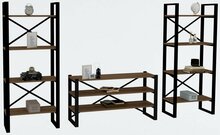 Sektsioon Kalune Design Egzotik, helepruun, sise, pähkel