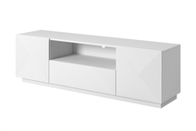 TV-alus Bogart Asha, 167 cm, valge matt