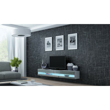 TV-alus Cama Meble Vigo New, 180 x 30 x 40 cm, valge/hall