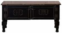 TV-laud Kalune Design Ada Mini, 45 x 100 x 30 cm, must