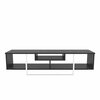 TV-alus Kalune Design Asal 150, 150 x 35,2 x 40 cm, valge/must