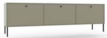 TV-alus ADRK Tili 3D, 40.8 x 180 x 35 cm, roheline