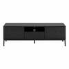 TV-laud Actona Seaford, 140 x 45 cm, must saar