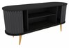 TV-alus Kalune Design Stor, 140 x 43 x 64 cm, antratsiit/must