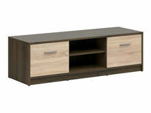 Telerialus BRW Nepo Plus S435-RTV2D-DNO/DSO, tume tamm + sonoma tamm
